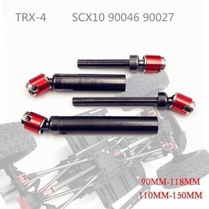 trx4  scx10 90046 27 90047 D90 通用金属传动轴CVD长度90-118MM
