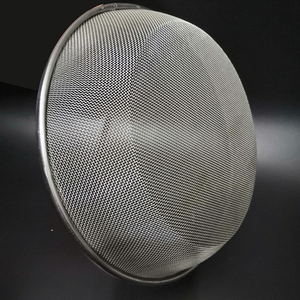 直径30厘米不锈钢筛子 不漏芝麻筛过滤网工业筛加粗加厚家用304网