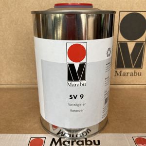 Marabu正品德国玛莱宝油墨慢干剂 SV9 特慢干开油水 稀释剂缓凝剂