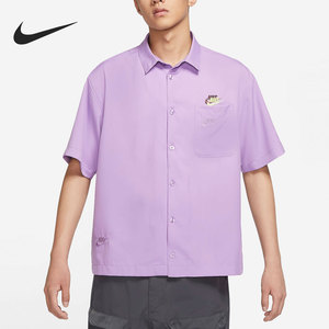 nike/耐克官方正品2021年夏季新款男子时尚潮流衬衫 dm7925-589