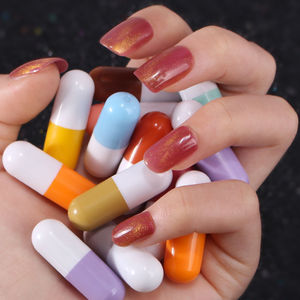 (16支)药丸口红迷你小支口红女不掉色不沾杯学生款套装一盒便宜