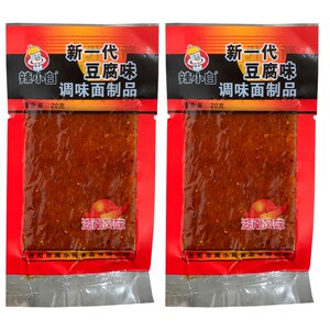 周小玲日本豆腐20g辣小白豆腐味臭干子辣条80后90后儿时小吃零食