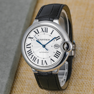 二手卡地亚蓝气球系列w69016z4男士自动机械瑞士名表42mm