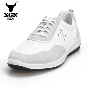 xgn小公牛男鞋2022年春季新款户外休闲鞋真皮透气防水旅游鞋子男