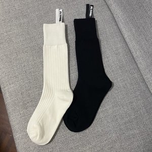 jil sander重工厚织带袜织带网络超爆质感超好秋冬推荐入柜袜子