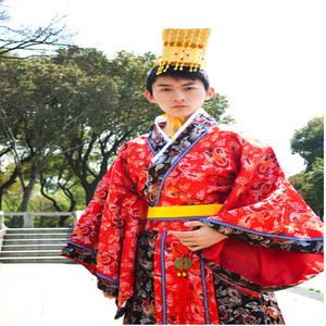 出租男古装服装皇帝服装太子皇上大汉天子秦始皇玉皇大帝演出服装