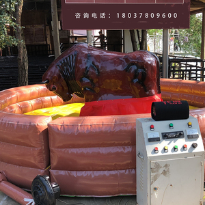 配件摇摆牛新款全自动大型成人骑牛机器电动疯狂斗牛机游乐设备