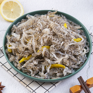 泡椒鱼皮150g*5袋开袋即食零食凉拌鱼皮脆爽丝卷下酒凉菜冷冻新鲜