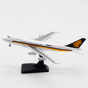 jc wings 1:400 飞机模型 合金 新加坡航空 波音b747-200 9v-sia