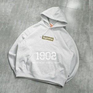 现货 Supreme 24SS Box Logo Hooded 上海开业限定联名款卫衣帽衫