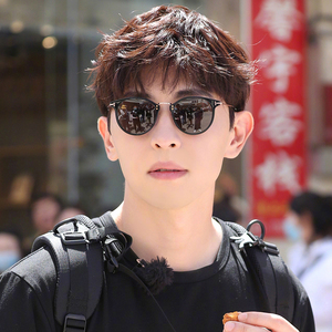 极限挑战邓伦同款墨镜tomford圆形小框时尚潮流男女太阳眼镜tf673