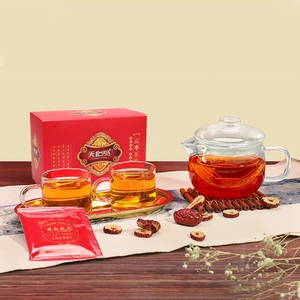 河北沧州天怡然中国结金丝红枣乌龙茶3克*20袋泡袋装乌龙戏珠枣茶