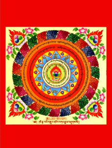 结缘藏巴拉护卦身佳玛护咒轮身相纸双面帮到你智悲佛像画书苑塑封