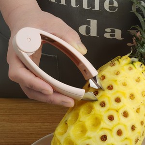 菠萝去眼夹草莓去蒂器切片器家用凤梨甘蔗菠萝刀切水果工具套装