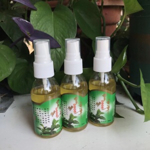 广西南宁产 灵香草驱蚊抑菌香露 防虫防蚊止痒祛痱花露水50ml