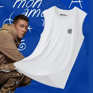 clot陈冠希同款欧美潮牌情侣夏季透气速干背心宽松可定制无袖t恤