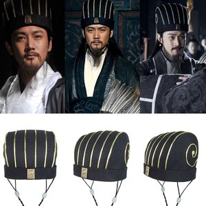 三国演义诸葛亮帽子男汉服头饰帽子古装道具演义话剧影视剧摄影