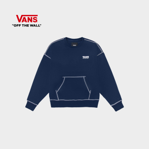 vans蓝色卫衣