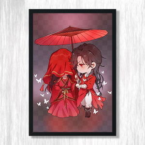 花怜喜服十字绣线绣天官赐福卡通动漫唯美人物古风diy定制钻石画