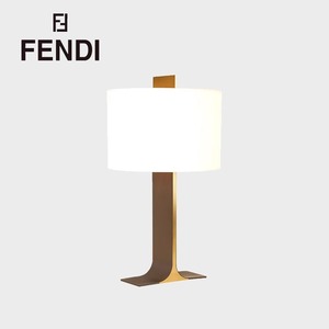 意大利FENDI CASA台灯后现代不锈钢客厅卧室书房高档台灯