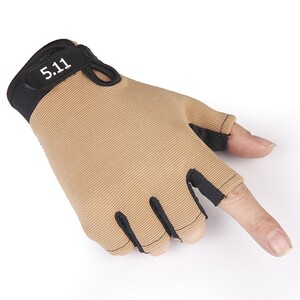 露手指训练秋冬冬天半指手套青少年露指学生散打男女士无指头半截