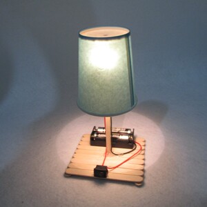 科技制作小发明高难度科学实验表演道具小学生手工制作台灯材料包