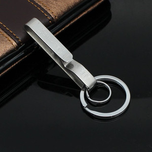 正品博友不锈钢钥匙扣经典老式扣汽车钥匙链钥匙圈礼品挂件腰挂扣