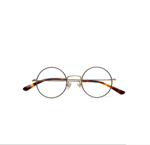 九十木金属圆框眼镜FM1820124蓝光镜片复古文艺近视眼镜男女同款