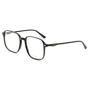 九十木眼镜框2019新款男女大方框镜架MJ102FE078黑色透明闪粉