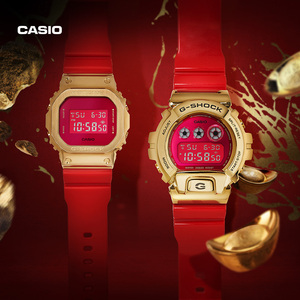 casio旗舰店牛年限定款卡西欧手表官方正品g-shock