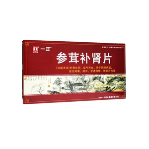 3g*72片/盒 参茸肾补片 参茸补肾片一正 参茸肾补片一正 吉林一正药业