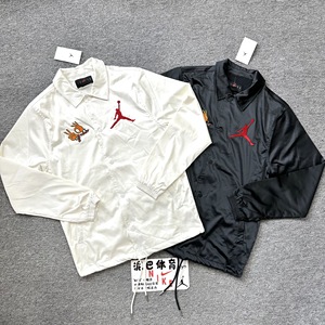 耐克/Nike Air Jordan 男子翻领梭织工装休闲运动夹克外套 FJ7709