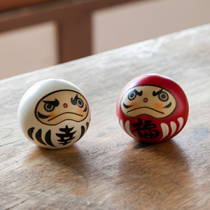 送衬垫日本传统工艺品卯三郎祈福开运幸福达摩室内摆件2色