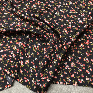 【黑底碎花布料】黑底碎花布料品牌,价格 - 阿里巴巴