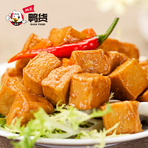 天津满88包邮mk鸭货锁鲜装鱼豆腐150g 香辣味 天津特产休闲小吃