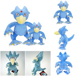宝可梦闪光哥达鸭毛绒公仔 宝可梦可达鸭进化型哥达鸭48cm娃娃
