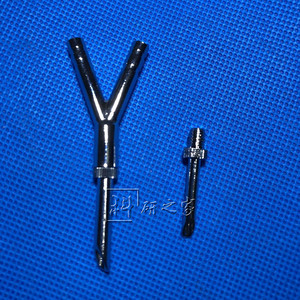 玻璃气管插管 兔用y型玻璃气管插管 家兔气插管伤风的彩虹k254