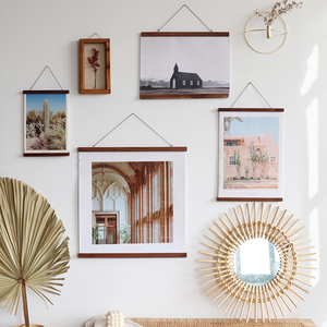 WULI HOME照片墙画框胡桃木画夹北欧风组合DIY创意沙发客厅背景墙