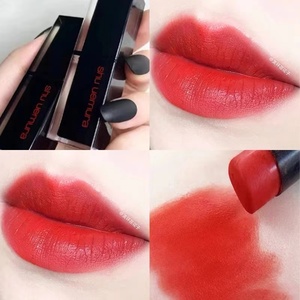 保税 植村秀小黑方管口红rd144雾面显白哑光润泽润唇口红