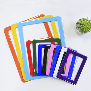 磁吸硅胶相框挂墙磁性画框儿童彩色贴墙装裱奖状展示免打孔照片墙