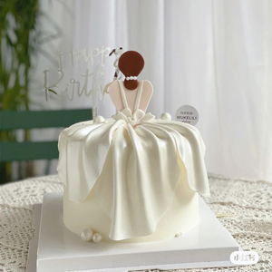 母亲节节日背影女神节快乐妈妈生日蛋糕装饰插牌妇女节女王节插牌