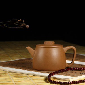 紫砂吴 宜兴紫砂壶 手工紫砂壶 陈旭凤原矿段泥 高石瓢