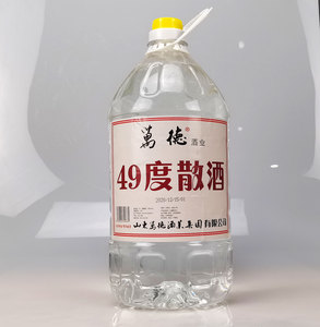 山东万徳酒业49度散酒枣木杠原浆散装桶装酒5000ml装地方特产原浆