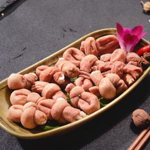 四川火锅食材食材配菜卤肥肠结子全熟冒结子猪小肠节子新鲜 250g