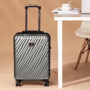 adidas/阿迪达斯旗下品牌(锐步reebok)斜纹款拉杆箱20寸金色新品