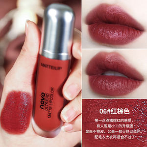 山楂色口红情人节淋口便携抖音020品chic平价釉款时尚化妆色x彩妆