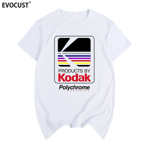 柯达短袖t恤kodak polychrome单反发烧友交卷摄影师男女流行美式