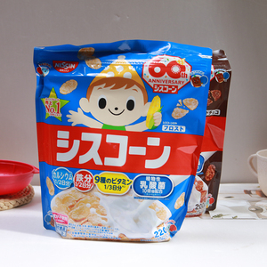 NISSIN日本日清儿童玉米片燕麦片进口儿童零食品宝宝早餐代餐饱腹