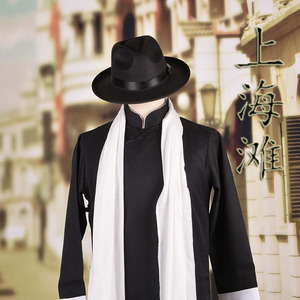 民国许文强上海滩演出服男士中式礼服伴郎服相声服长衫班服拍视频