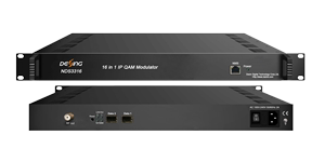 德芯NDS3316 16路IP复用加扰QAM调制器 16路DVB-C调制器